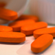 Tabletas de ibuprofeno.